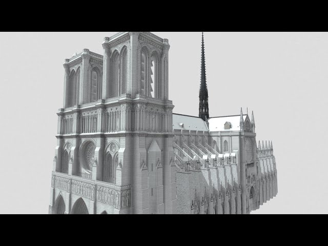 Notre Dame of Paris: Narrated Construction Sequence