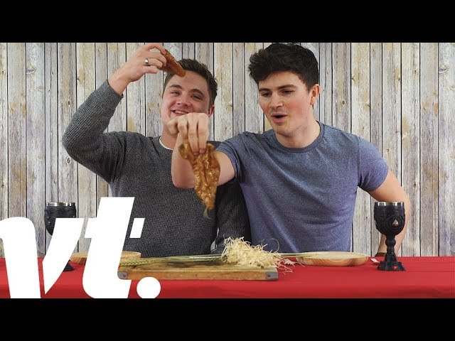 Eating Disgusting Ancient Food Challenge | VT Challenges