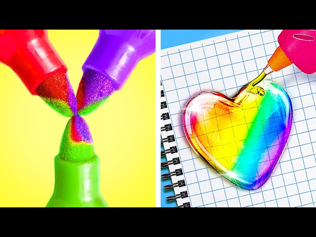 KUNST-CHALLENGE IM KNAST|| Vom Bleistift zum Meisterwerk! Coole Zeichen-Hacks von 123 GO! SCHOOL