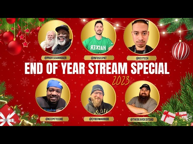 End Of Year 2023 Stream Special With Amazing Guests