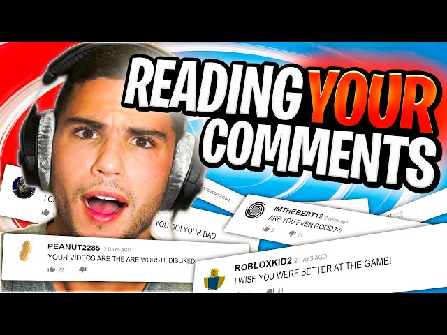 Reading my WORST and most RANDOM YouTube Comments...