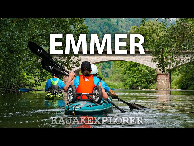 Emmer - im Kajak durchs Weserbergland. Stausee bis Weser