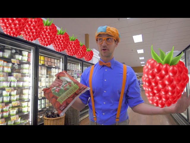 1 Hour of Blippi Educational Videos for Toddlers | Learn Fruit for Kids and More!