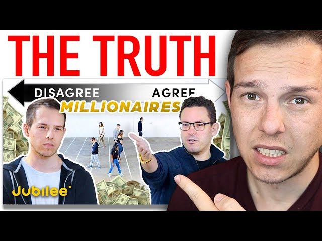 My Response To Jubilee | Do All Millionaires Think The Same