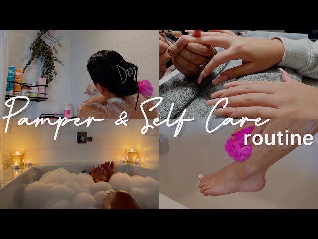 RELAXING PAMPER ROUTINE 2022 | Self Care Day, Feminine Hygiene, Exfoliating, Shower, Skincare