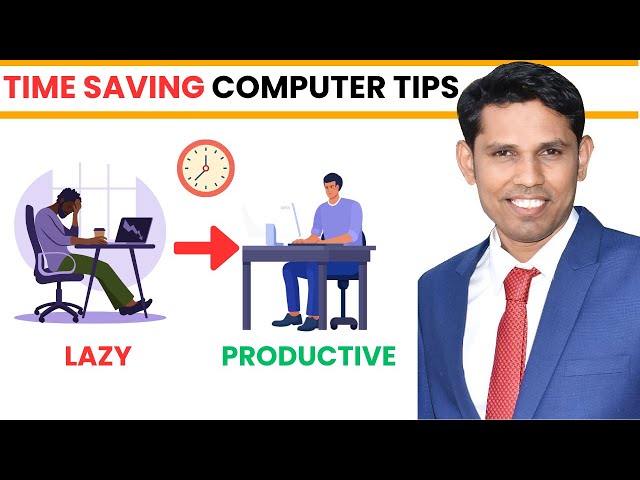 3 Time Saving Computer Tips To Increase Your Productivity. Windows tips for productivity 2023.