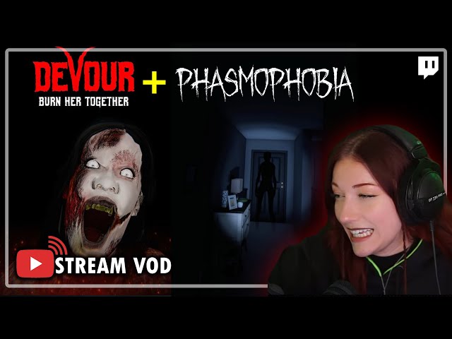 Devour + Phasmaphobia | Kruzadar LIVE Stream