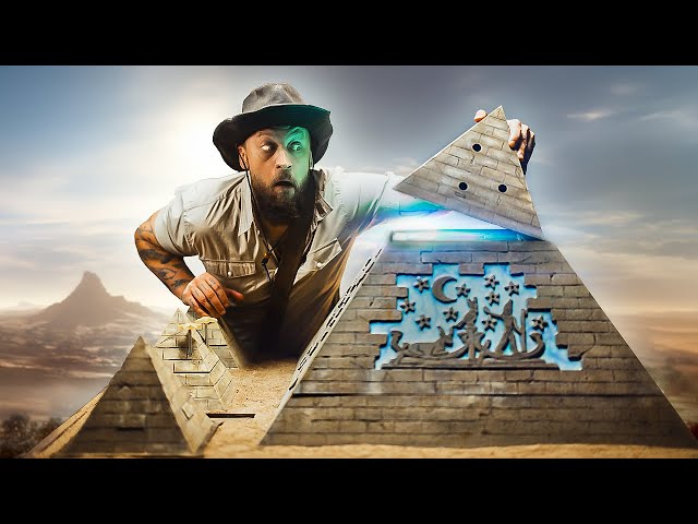 Solving The COLOSSAL Pyramid Puzzle!  (One-of-a-kind Puzzle)
