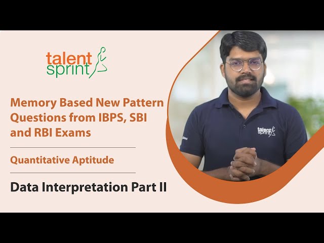 Data Interpretation Part II || Memory Based New Pattern Questions from IBPS, SBI and RBI Exams