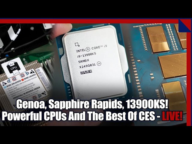 Genoa, Sapphire Rapids, Core i9-13900KS: POWERFUL CPUs And The Best Of CES 2023