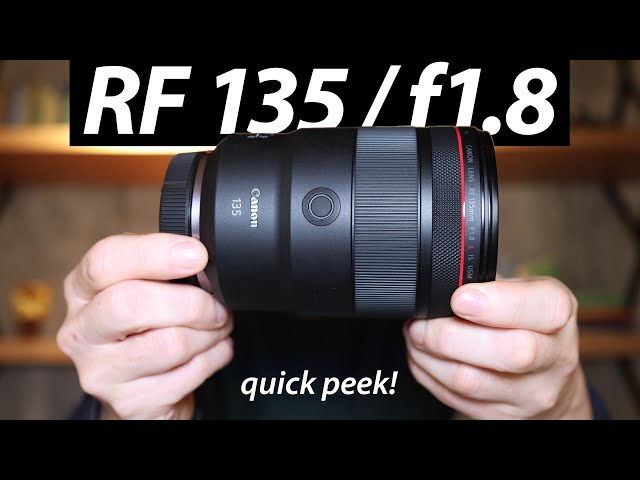 Canon RF 135mm f1.8L IS USM preview
