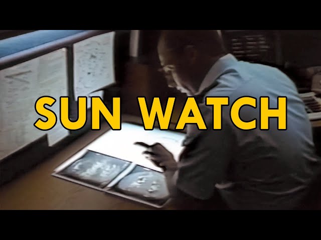 Sun Watch -  Solar Observations, Space Weather, 1989, NOAA,  HD Remaster