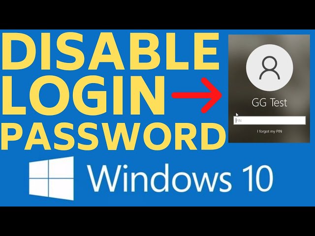 How to Disable Windows 10 Login Password & Lock Screen  - 2021 Working
