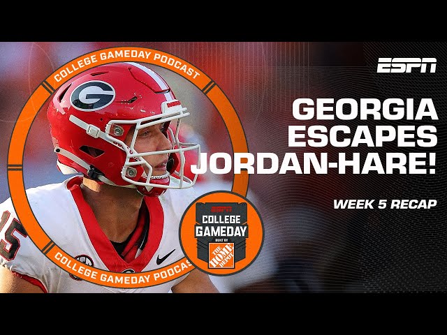 CFB Week 5 Recap: Georgia's ESCAPE & Caleb Williams Star Gen-Z QB 🔥 🏈 | College GameDay Podcast