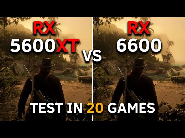 RX 5600 XT vs RX 6600 | Test In 20 Games at 1080p | 2023