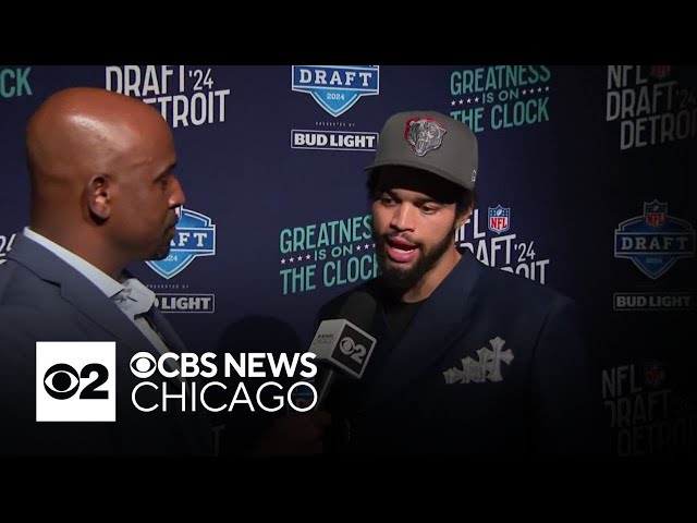 Caleb Williams thrilled to be a Chicago Bear