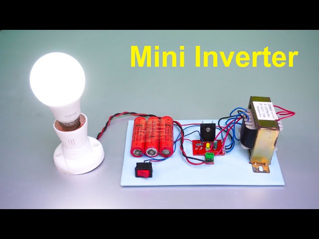 JLCPCB 1&2 Layer PCB Assembly DIY Project Mini Inverter