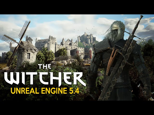 Imagining THE WITCHER 4 in Unreal Engine 5.4 | Gameplay Tech Demos with Real Life Graphics in 2024
