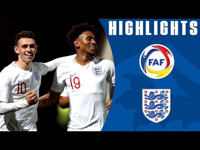 England U21 7-0 Andorra U21 | Nelson and Foden Shine on Debut | Official Highlights