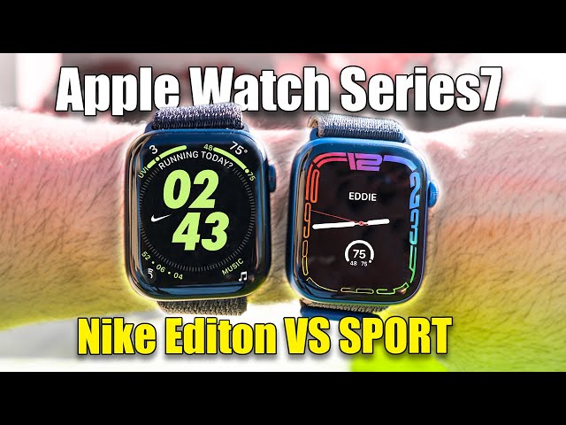 Nike Apple Watch Series 7 VS Apple Watch Series 7 - FULL REVIEW Comparison
