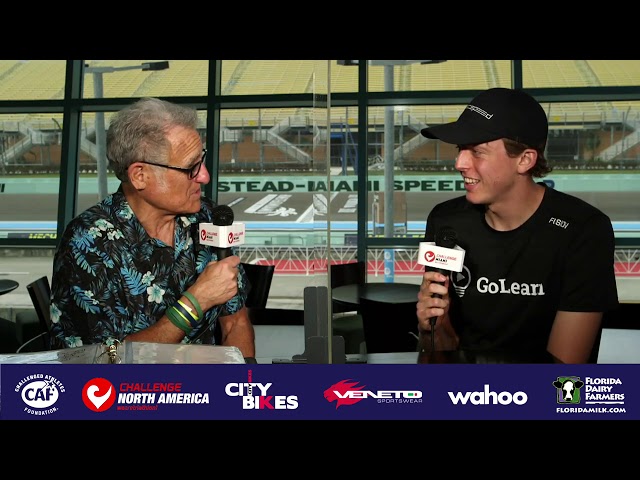 Magnus Ditlev on Breakfast with Bob at Challenge Miami