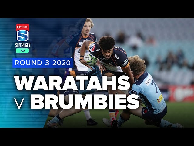 Super Rugby AU | Waratahs v Brumbies - Rd 3 Highlights