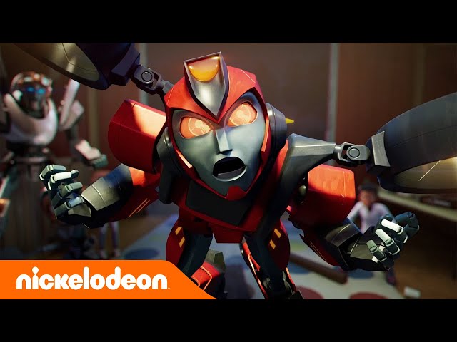 Transformers: Iskra Ziemi | Bumblebee Nie Udaje Się Wyszkolić Ziemian | Nickelodeon Polska