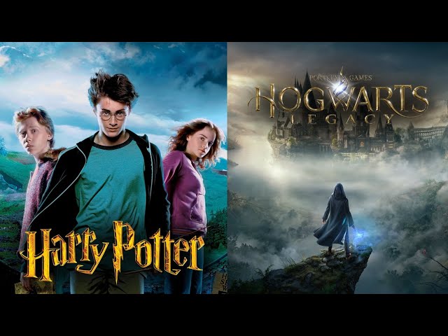 Harry Potter movie scenes vs. Hogwarts Legacy #shorts #hogwartslegacy #harrypotter