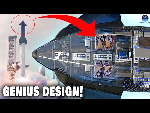 SpaceX's Starship Interior Design NEW UPDATE..