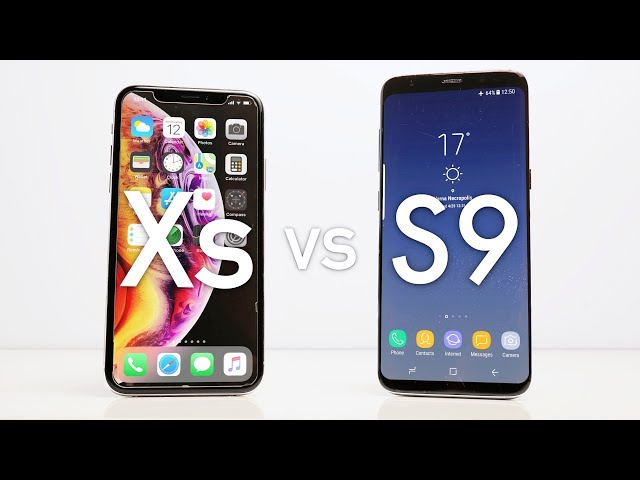 Apple iPhone Xs vs Galaxy S9 - Which One Should You Buy!