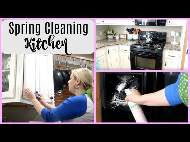 Spring Cleaning The Kitchen