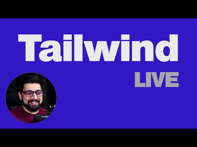 Let's learn Tailwind | live