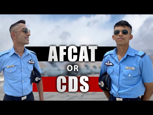 Join Airforce with CDS or AFCAT? | Salary, promotion tenure
