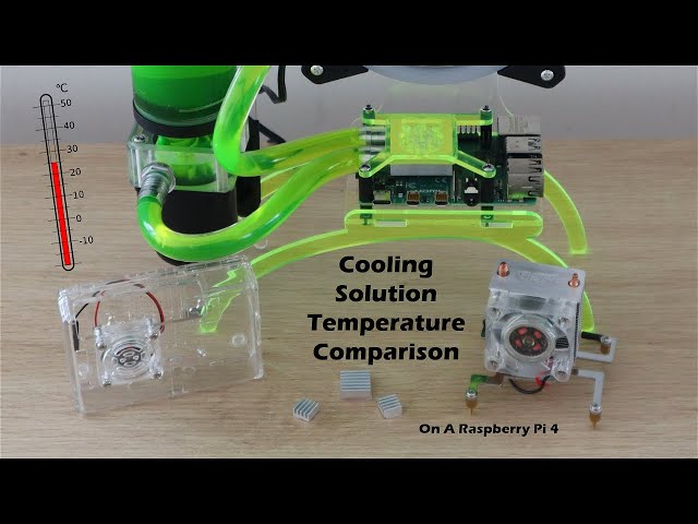 Comparing Cooling Solutions On A Raspberry Pi 4 - Is Water Cooling Worth It?