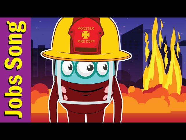 I Want To Be A Firefighter | Jobs & Occupations | Fun Kids English