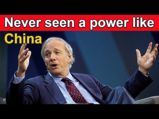 Ray Dalio: we've never seen a power being comparable to the US!