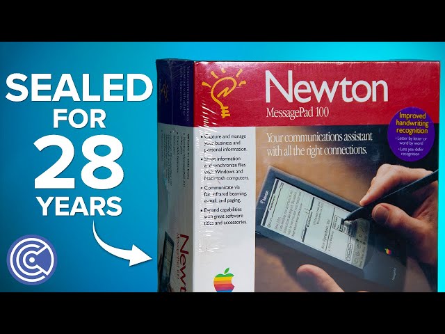 Unboxing a SEALED Newton MessagePad 100 (After 28 Years) - Krazy Ken's Tech Misadventures