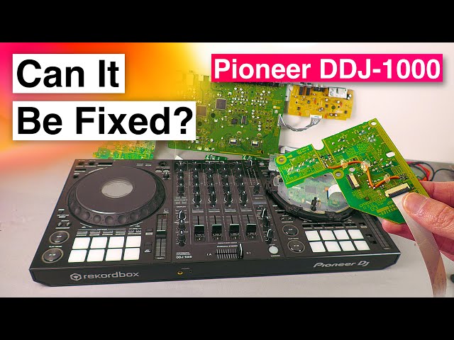 I bought a faulty Pioneer DDJ-1000 Controller - Can I fix it?