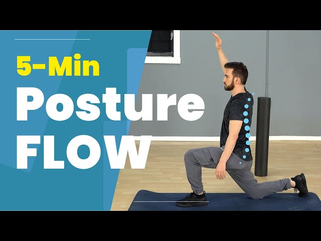5-Min Posture Correction Flow (Full Body)