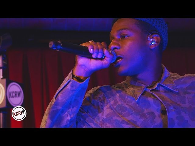 Leon Bridges performing "If It Feels Good" Live at KCRW's Apogee Sessions