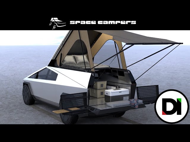 Space Campers | Enable Adventure for Your Cybertruck!