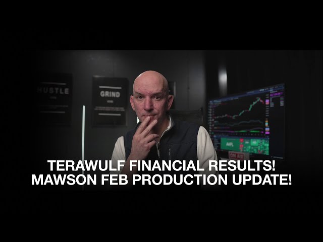 Terawulf FY2023 & Q4 Financial Results! Mawson Feb Production Report!