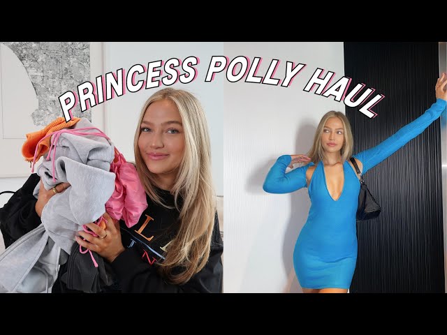 huge princess polly haul: transitioning from winter to spring | maddie cidlik