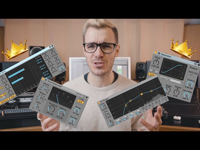 4 WAYS to make your DRUMS FAT in ABLETON (stock plugins only!) | Noize London