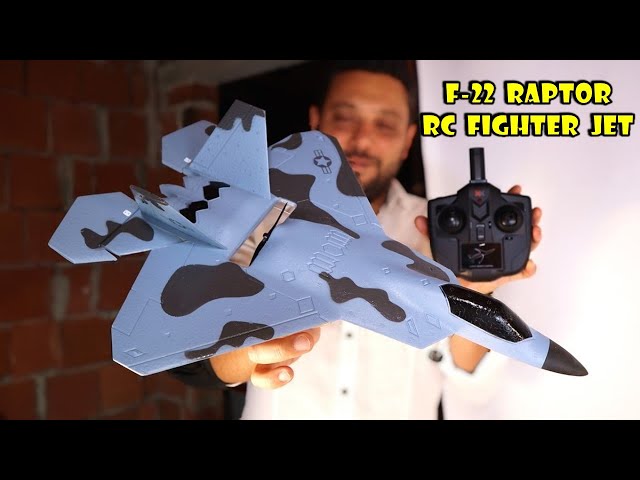 XK A180 F 22 RAPTOR RC Fighter Jet - RC Plane Strong Wind Flight Performance