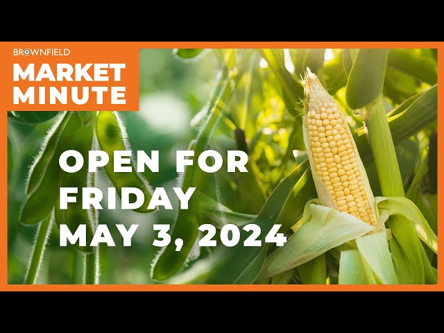 Soybeans and corn are starting Friday higher | Opening Market Minute