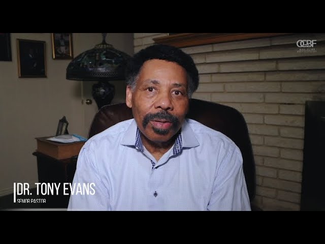 Dr. Tony  Evans Speaks From His Heart About Social Injustice