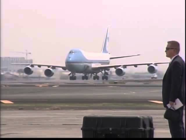 Arrival of US President Barack Obama 4/28/2014
