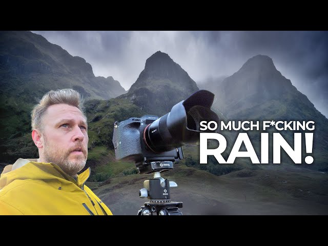 Scotland's Highlands - Glencoe Landscape Photography In The Rain