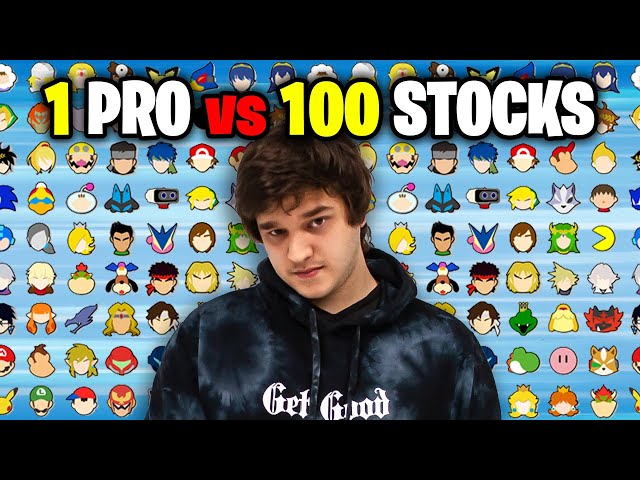 100 STOCKS vs. 1 PRO PLAYER